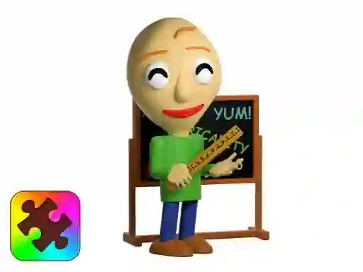 Гульня Baldie Jigsaw Challenge онлайн