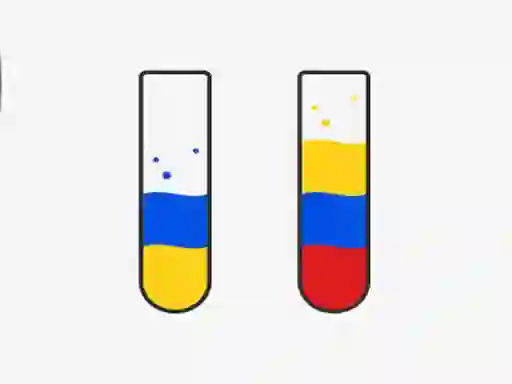 Гульня Water Sort онлайн