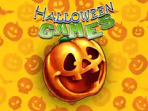 Гульня 15 Halloween Games онлайн