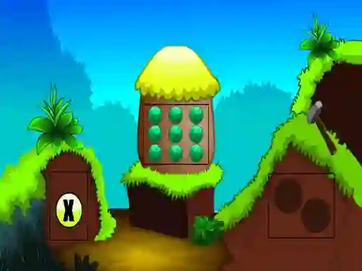 Гульня Cliff Land Escape онлайн