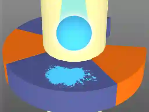Гульня The Helix Fall Jump онлайн