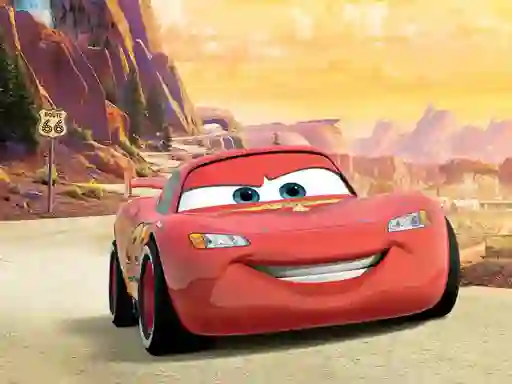 Гульня Lightning McQueen Hidden онлайн