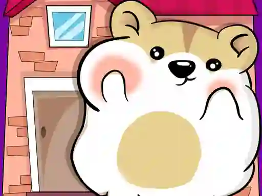 Гульня Hamster pet house онлайн