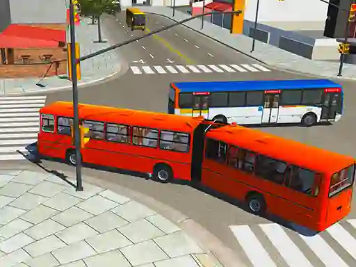 Гульня Bus Simulation City Bus Driver онлайн