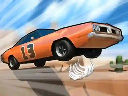 Гульня Stunt Car Race онлайн