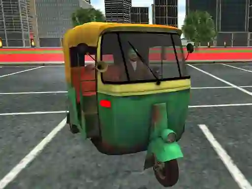 Гульня TukTuk Rickshaw City Driving Sim онлайн