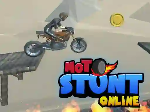 Гульня Moto Stunt Online онлайн