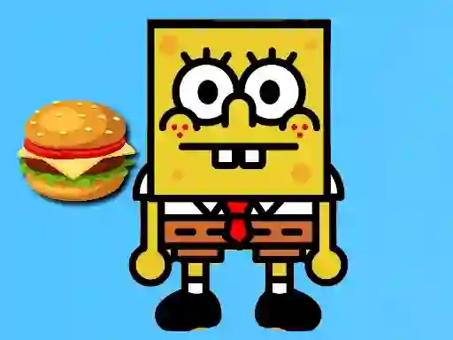 Гульня SpongeBob Hidden Burger онлайн