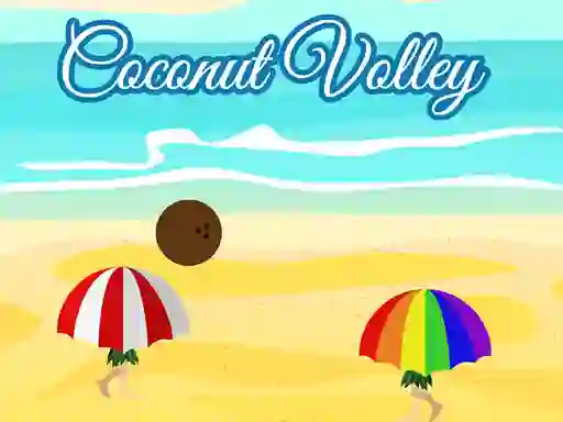 Гульня Coconut Volley онлайн