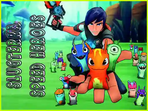 Гульня Slugterra Speed Heroes онлайн