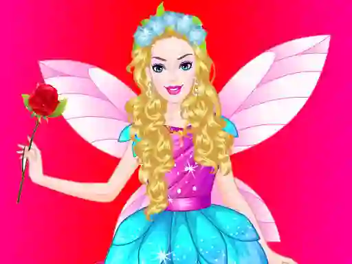 Гульня Barbie Angel Dress up онлайн