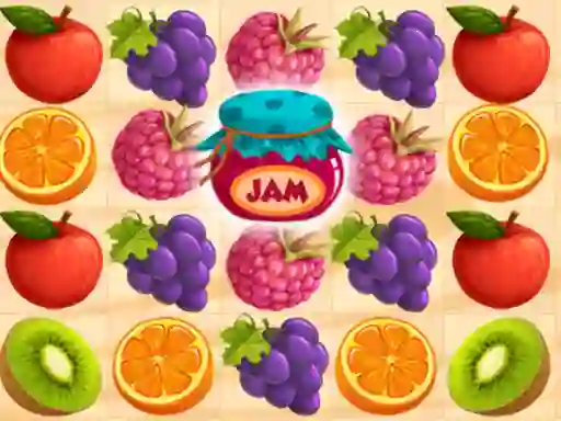 Гульня Juicy Fruits Match3 онлайн