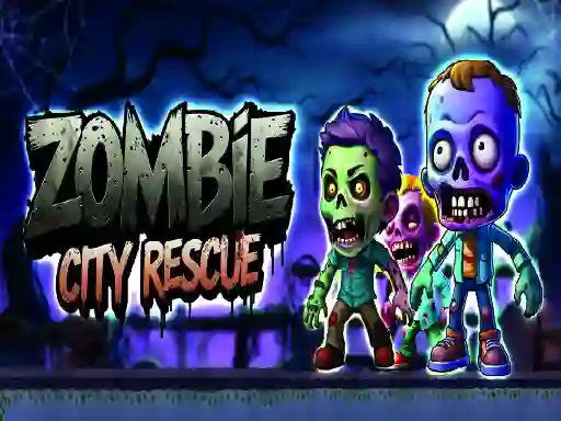 Гульня Zombie City Rescue онлайн