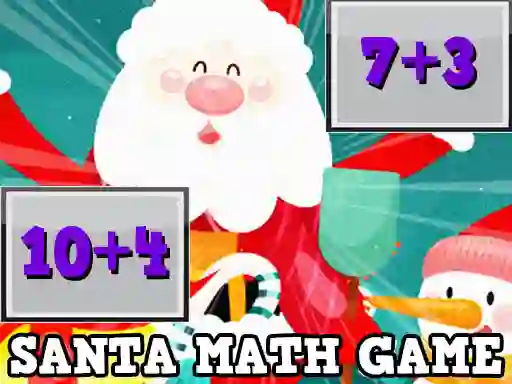 Гульня Santa Math GameSanta Math Game онлайн