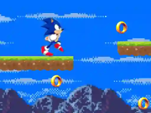 Гульня Sonic Mobile онлайн