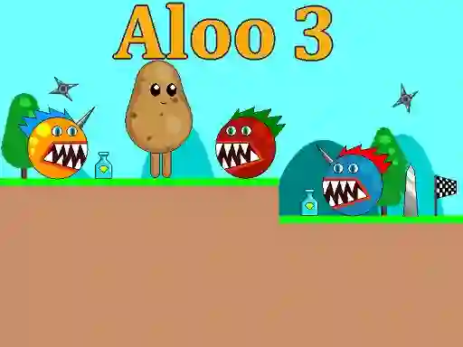 Гульня Aloo 3 онлайн