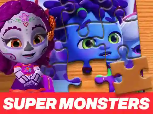 Гульня Super Monsters Jigsaw Puzzle онлайн