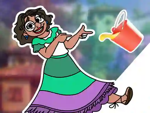 Гульня Encanto Coloring Book онлайн