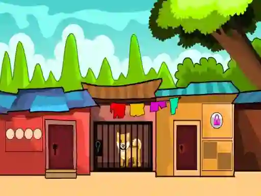 Гульня Cute Puppy Escape онлайн