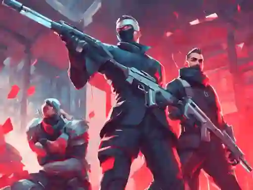 Гульня Online Strike Assault онлайн