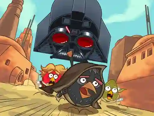 Гульня Angry Birds Star Wars Coloring онлайн