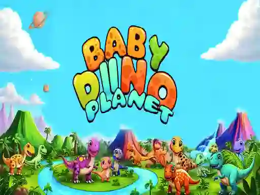 Гульня Baby Dino Planet онлайн