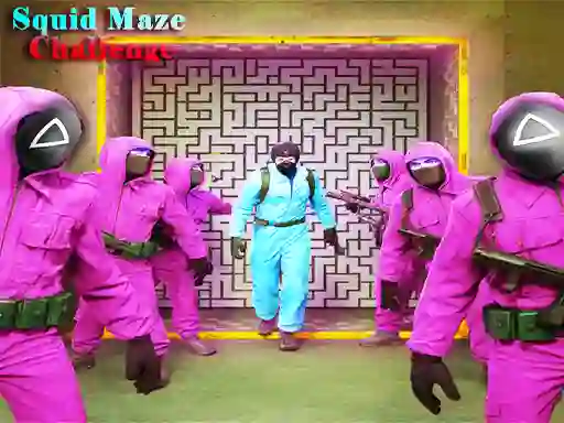 Гульня Squid Maze Challenge онлайн