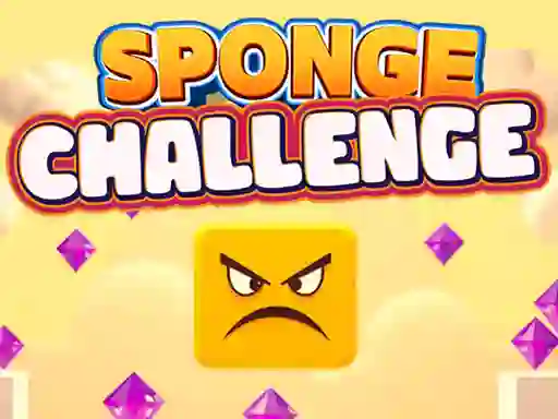 Гульня Sponge Challenge онлайн