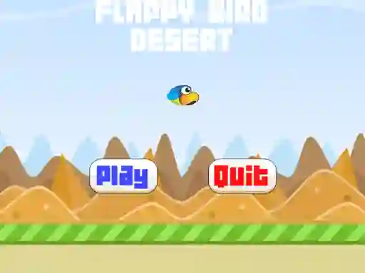Гульня FLAPPY BIRD DESERT онлайн