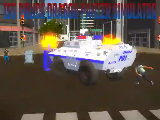 Гульня 155 Police Dragon Panzer Simulator онлайн