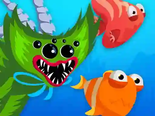 Гульня Eat The Fish IO онлайн