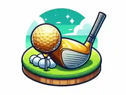Гульня 3D Golf Adventure онлайн