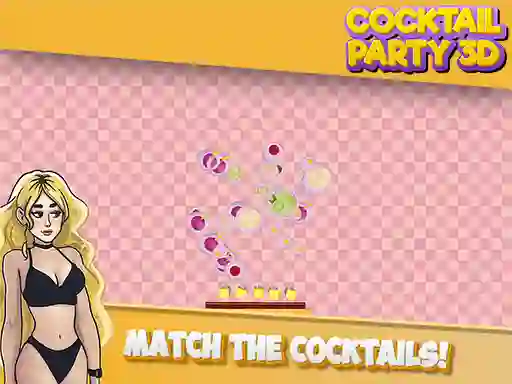 Гульня Cocktail Party 3D онлайн