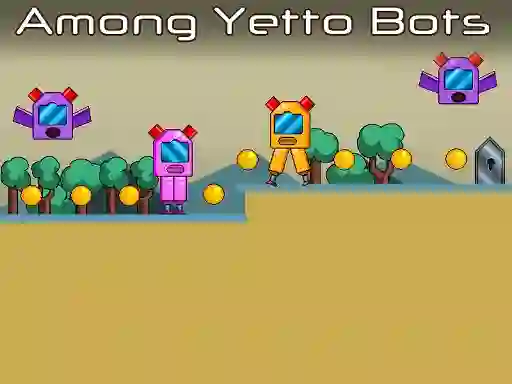 Гульня Among Yetto Bots онлайн