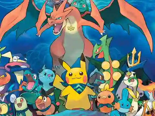 Гульня Pokemon Memory онлайн