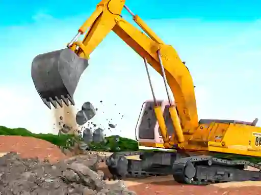 Гульня Real JCB Excavator Simulator онлайн