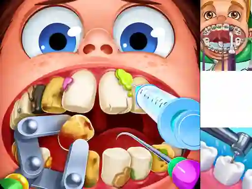 Гульня Dentist games онлайн