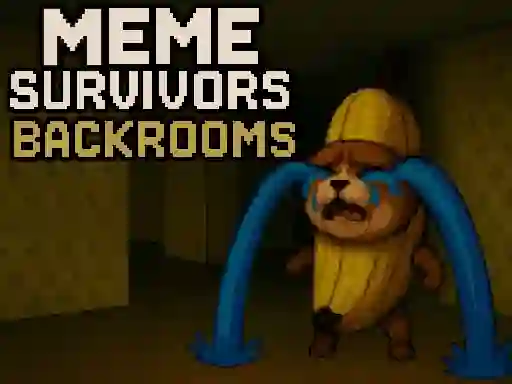 Гульня Meme Survivors: Backrooms онлайн