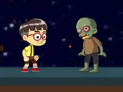 Гульня Obbie Zombie Land онлайн