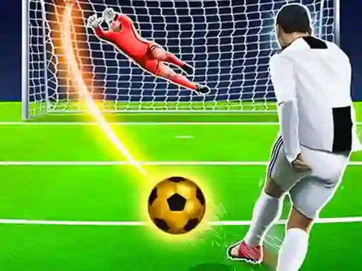 Гульня FreeKick Soccer онлайн