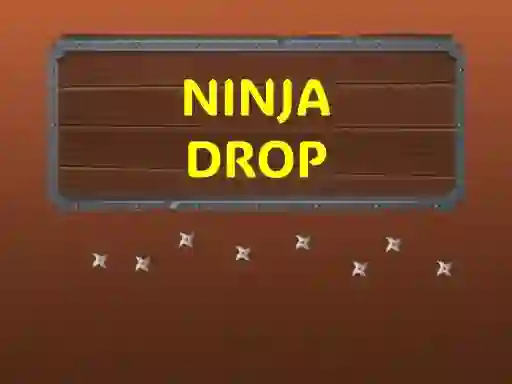 Гульня Ninja Drop онлайн