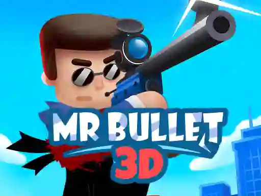 Гульня Mr Bullet 3D online онлайн