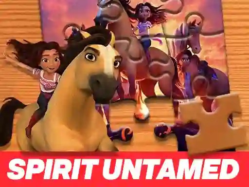 Гульня Spirit Untamed Jigsaw Puzzle онлайн