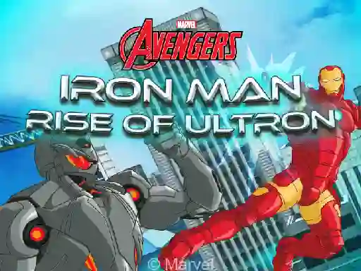 Гульня Iron Man Rise of Ultron онлайн