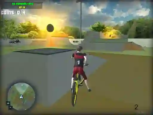 Гульня Bmx Xtreme 3D Stunt онлайн