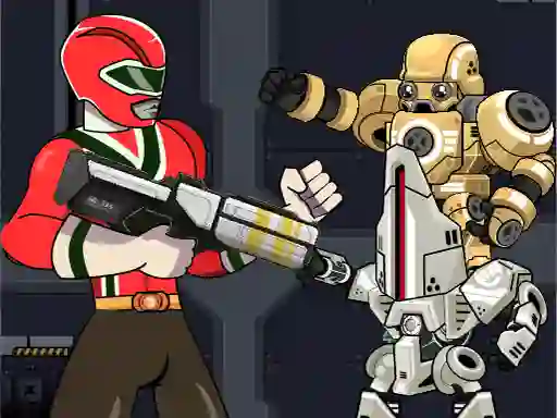 Гульня Power Rangers War Machine онлайн