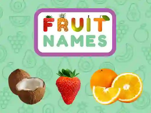 Гульня Fruit Names онлайн