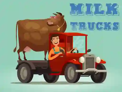 Гульня Milk Trucks онлайн