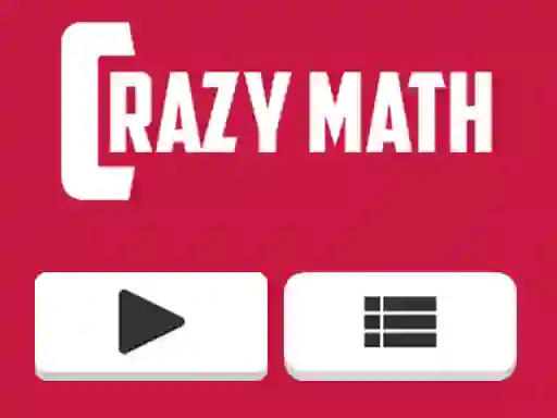 Гульня Crazy Math онлайн