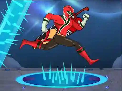 Гульня Power Rangers Spaces Mystery онлайн